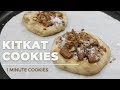 Kitkat Cookies 1 Minute Cookies FoodieBoo Shriya Sunil