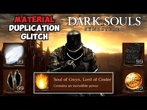 How to MATERIAL Duplication Glitch *UPDATED* PC | Dark Souls Remastered