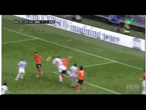 Gol de Saviola (1-1) vs Real Sociedad.