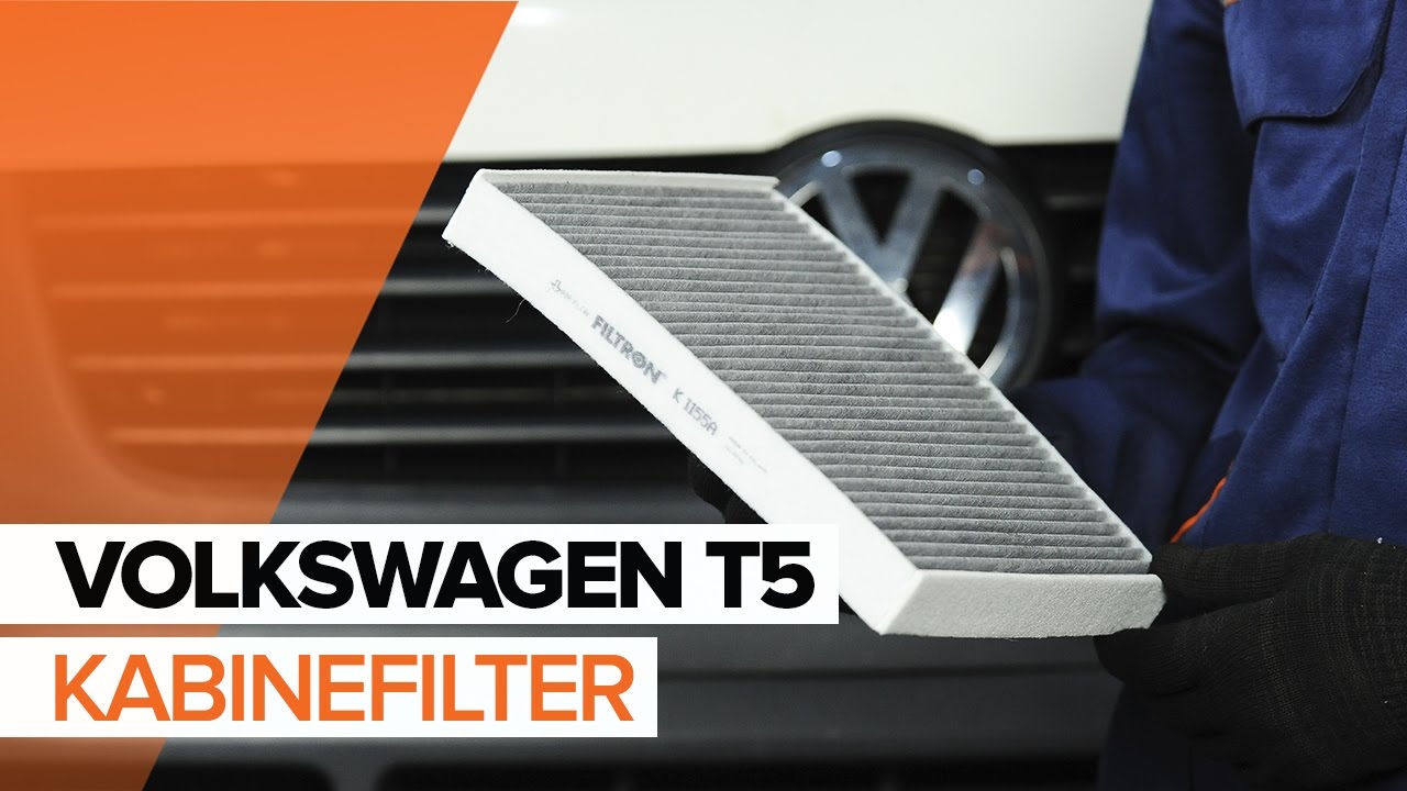 Udskift pollenfilter - VW Multivan T5 | Brugeranvisning