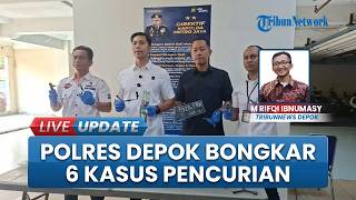 Polres Depok Ungkap 6 Kasus Pencurian Kendaraan, Total Ada 11 Motor dan 1 Mobil Berhasil Diamankan