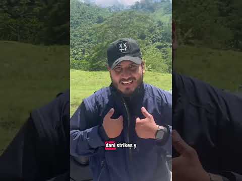 ¡Aventura en moto por la cascada más brutal de Colombia! 🏍️💦 #shorts