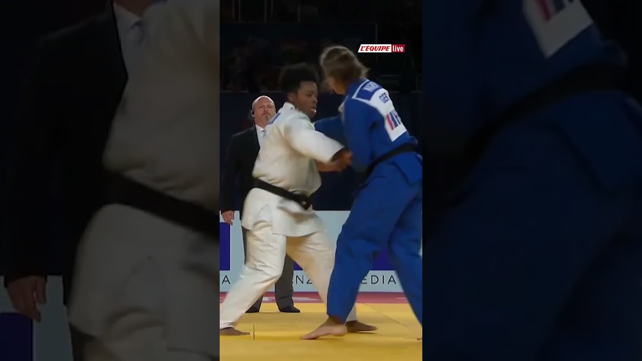 🇫🇷🤩Audrey Tcheuméo sacrée championne d'Europe #shorts #judo