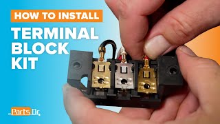 How to Fix Burned Terminal Block Wiring on Dryers — Whirlpool, Maytag, Amana, Kenmore