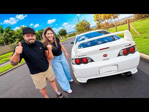 MEU PRÓXIMO CARRO PODE SER ESSE? 😱 DIRIGI O INTEGRA TYPE R!