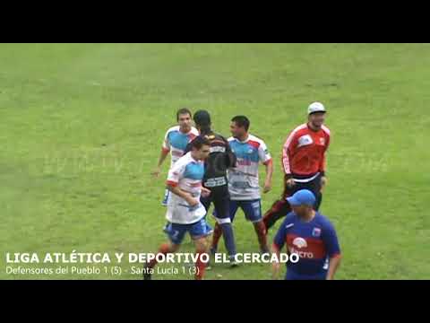 LIGA ATLETICO Y DEPORTIVO EL CERCADO: Defensores del Pueblo se coronó campeón frente a Santa Lucía