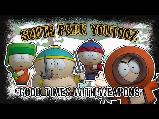 Vídeo relacionado con Youtooz Good Times with Weapons Cartman - Figura de Vinilo de 3.5 Pulgadas, Figura Coleccionable de Good Times con Armas Cartman de Youtooz South Park Collection