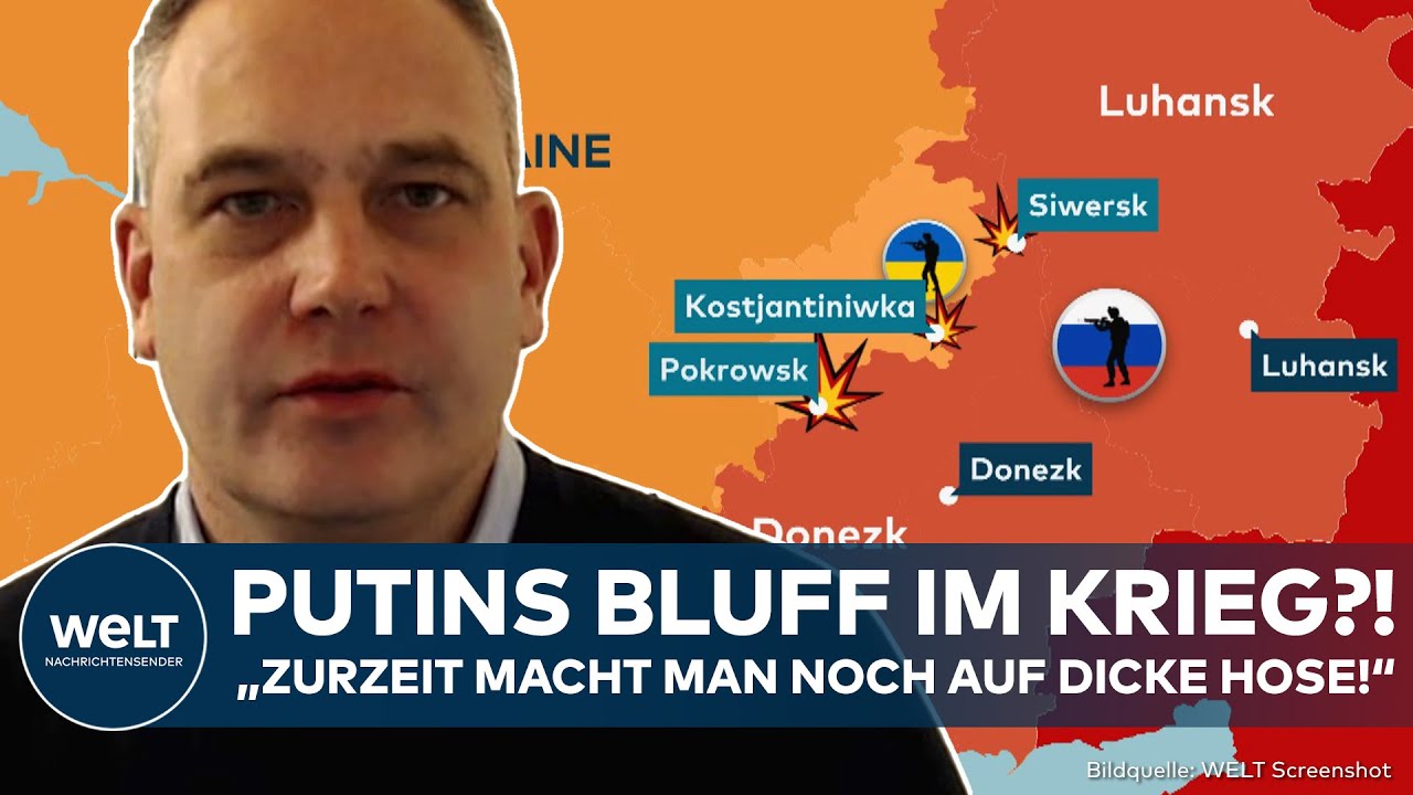 FRIEDEN IN UKRAINE: Trick von Putin?! Bluff gegenüber USA! Russland mit Rücken zur Wand im Krieg?