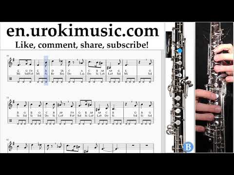 Oboe lessons Harry Potter - Hedwig's Theme Sheet Music Tutorial um-i352
