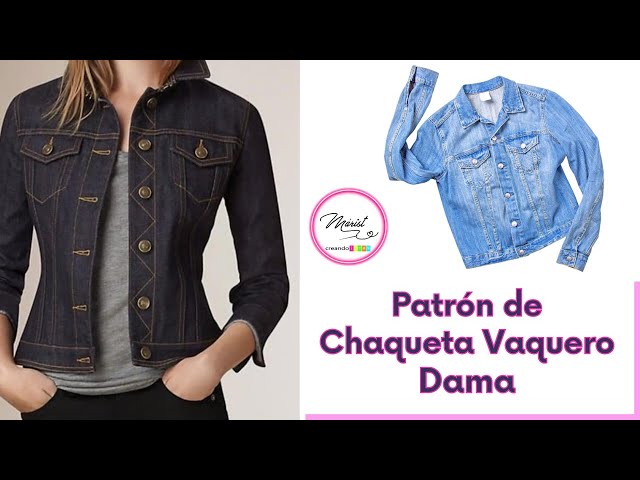 Vídeo relacionado con amropi Chaqueta Vaquera para Hombre Jean Chaqueta con Bolsillos y Botones Jacket Marina, S