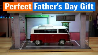 WOW! Display Garage for Diecast Cars & Motorcycles: Father's Day Gift 2025