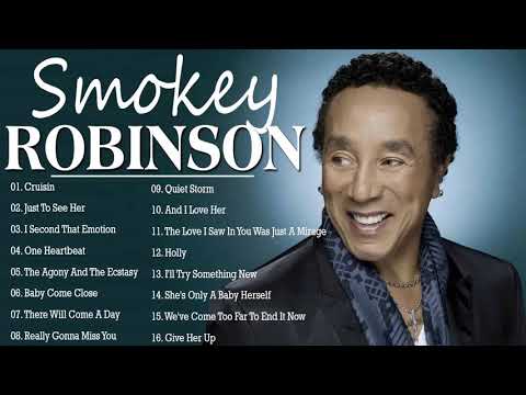 Top 20 Best Songs Of Smokey Robinson - Smokey Robinson Greatest Hits Playlist 70s 80s