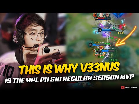 THIS IS WHY V33NUS is the MPL PH S10 Regular Season MVP. . . 😮👑