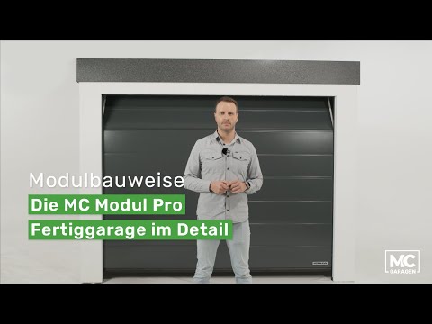 Modulbauweise | Die MC Modul Pro Fertiggarage im Detail