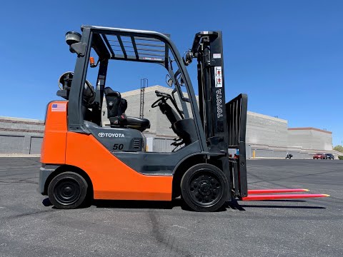 TOYOTA 8-series 8FGCU25 5,000lb LP (Propane) #4050 - Forklift for Sale