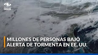 Tormenta invernal afectaría a 160 millones de personas en EE. UU.: esto advierte meteorólogo