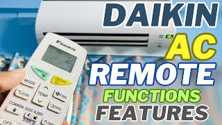 Daikin AC Remote Functions & Features - Secret feature of the Remote - Economic Mode - New Model