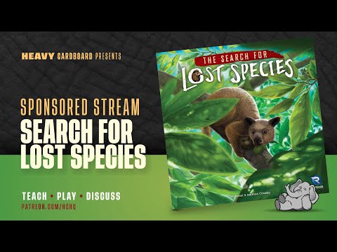 (KS) The Search for Lost Species- 4p Teaching & Play-through by Heavy Cardboard