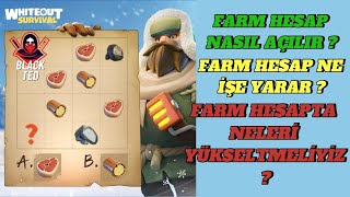 WHİTEOUT SURVİVAL FARM HESABIN ÖNEMİ  - WHİTEOUT SURVİVAL