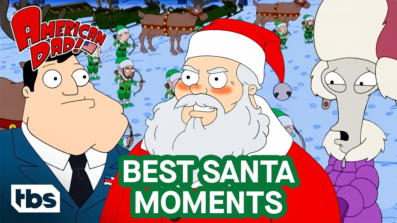 The Best Santa Claus Moments (Mashup) | American Dad | TBS