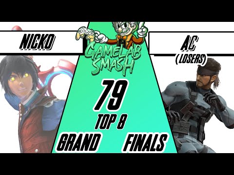 GameLab-Smash #79 Nicko (Shulk) Vs AC (Snake)