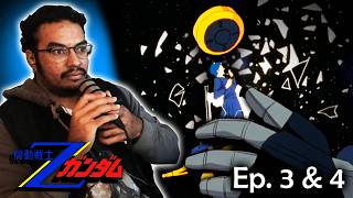 WHAT THE HELL!! | Mobile Suit Zeta Gundam Ep. 3 & 4 | REACTION / REVIEW