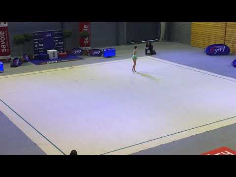 Lilou Jurjevic massues - Nat B 16-17 ans - France Chambéry 2019