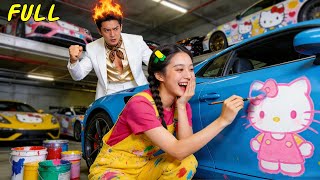 ¡CEO Ignoró a Su Esposa De Contrato—Puso Hello Kitty En Cada Supercar! Él Se Enfureció… ¡Y Cayó!