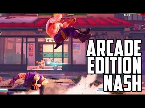 IS THAT AN FADC?! SFV: AE Nash Combos and New Stuff