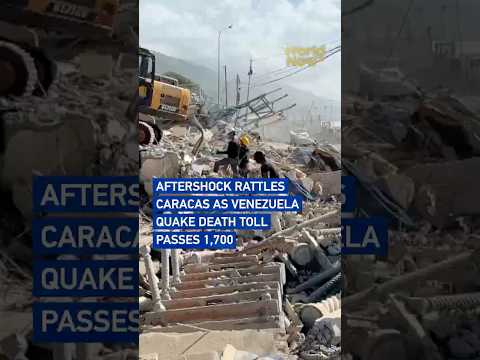 Aftershock rattles Caracas as Venezuela quake death toll passes 1,700 #worldnow