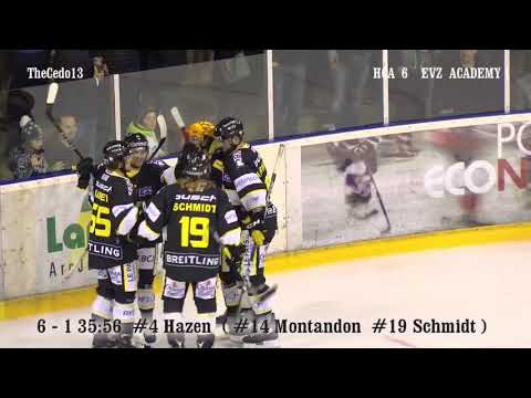 HC Ajoie -  EVZ Academy 13-2  4.11.2017