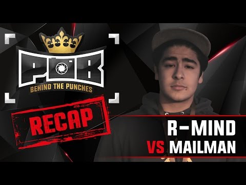 R-Mind Recap vs Mailman - Behind The Punches POB LIVE 10 Juli