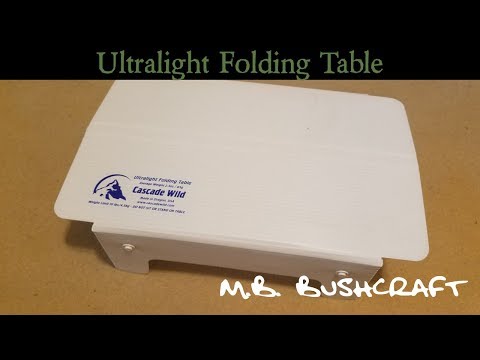 Cascade Wild Ultralight Folding Table