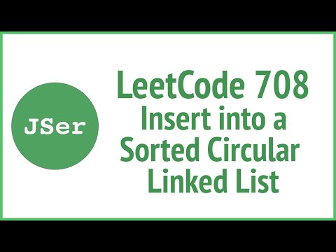 Leetcode 708 Insert Into A Sorted Circular Linked List Javascript Algorithm