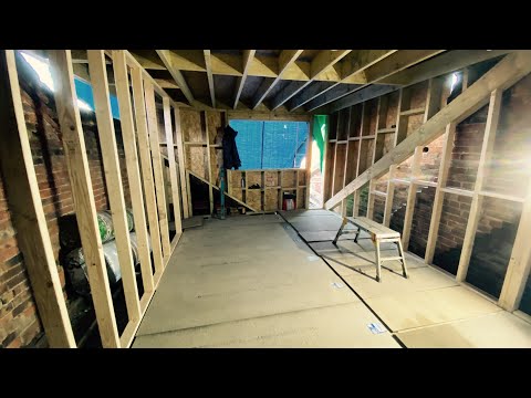 8 days to build this loft conversion from start right upto this.!! 💪