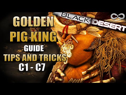 Golden Pig King - Boss Rush Guide | ALL Mechanics C1-C7 | Black Desert