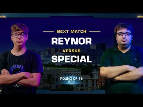 Reynor vs SpeCial ZvT - Round of 16 - WCS Valencia 2018 - StarCraft II