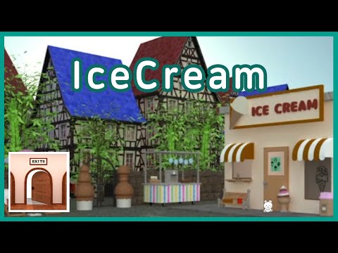 EXiTS Room Escape Game Ice Cream Walkthrough (NAKAYUBI) - YouTube