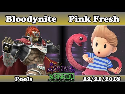 The Grind 56 Bloodynite (Ganondorf) vs Pink Fresh (Lucas) Pools