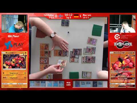 Sheffield Regionals TCG Top8A - Tord R. vs Marc L. (Buzzwole/Lycanroc vs Buzzwole/Garbodor)