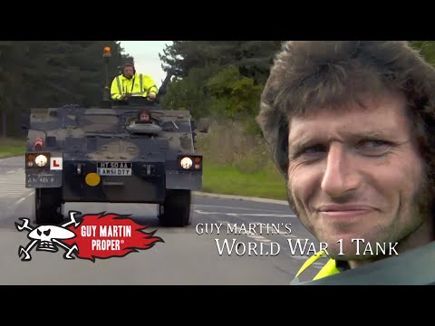 Guy Martin takes his TANK driving test | Guy Martin Proper