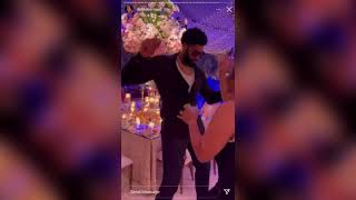 Baile de boda Anthony Davis y Marlen Polanco 🏀 Adele y LeBron James bailan Dembow
