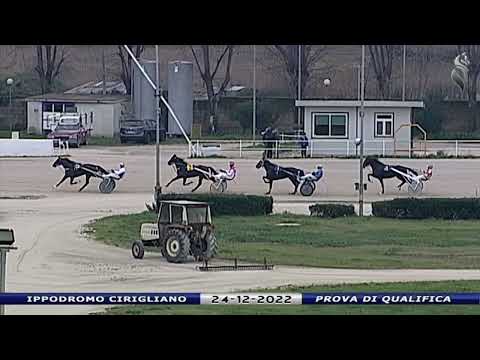 Aversa trotto 24 Dicembre 2022 - Prova di qualifica