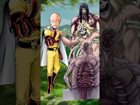 Saitama Vs All Titans