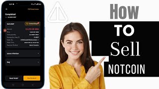 How To Sell Notcoin | Withdraw Notcoin To Bank Account