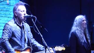 &quot;Because The Night&quot; by Patti Smith and Bruce Springsteen at Tribeca Film Festival 2018