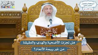 2930 - هل تجزئ الأضحية والهدي والعقيقة من غير بهيمة الأنعام؟ - عثمان الخميس