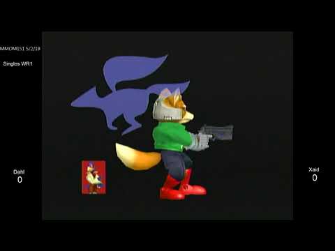 MMOM151 SSBM - Dahl (Falco) vs. HP | Xaid (Fox) - Melee WR1