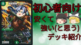 デュエマ　初心者向けシリーズ　デッキ紹介①　5000円未満編