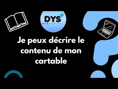 ANGLAIS - 6EME - Je peux décrire le contenu de mon cartable